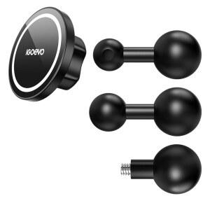 RAM 마운트용 1인치(B 사이즈) 볼 어댑터 키트 u2013에는 20mm 어댑터, 17mm 1/4-20 스터드 및 마그네틱 휴대폰 홀더가 포함되어 있습니다