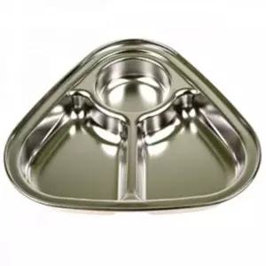 아기식판 스텐간식접시 간식쟁반1호