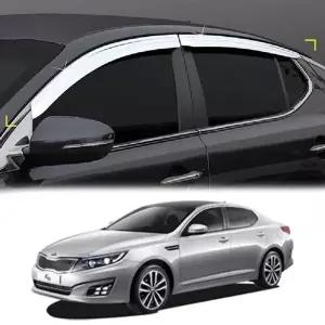 더뉴K5 윈도우몰딩 윈도우바이저 크롬 썬바이저 K5썬 K5몰딩