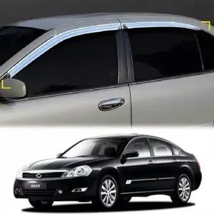 윈도우바이저 SM5 썬바이저 몰딩 크롬 뉴임프레션 자 SM5몰딩