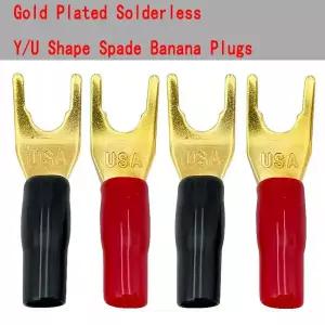DP단자 솔더리스 YU 바나나 커넥터 - 스피커 케이블 단자용 금