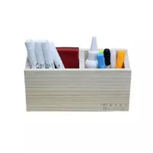 [문구/오피스] 칠판에 붙여쓰는 필기구 자석 원목 보관함