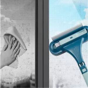 방충망 브러쉬 먼지제거기 찌든때 청소솔 클리너 방충망청소솔