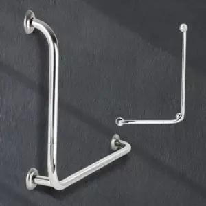 핸드레일 장애인손잡이 화장실장애인손잡이 노인 양변기 L형900