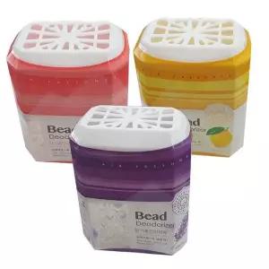 [에이치플러스몰]200g 방향제 비드젤 사각 해피룸 3종 비드겔 비드 비