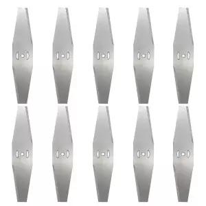 예초기날 부품 정원 전동 공구 전기 잔디 트리머 브러시 커터용 10개 5mm 금속