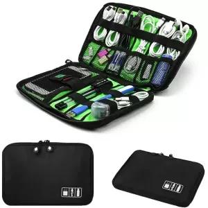 SD카드보관함 수납 케이스 케이블 정리 보관 가방 키트 USB 데이터 이어폰 와이어 펜 보조베터리 SD 카드