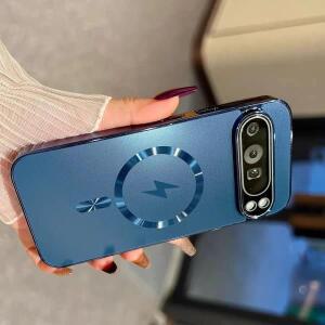 구글 픽셀 10 9 9A 8 8A 7 7A 6 6A 프로 XL용 호환 무광 마그네틱 자석 무선 충전 케이스 맥세이프 슬림 PC