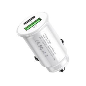 3.1A 고속 차량용 호환 충전기 USB PD 타입 C QC 3.0  어댑터 12V 24V 트럭 보트 RV 바이크 오토바이 12V/2