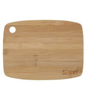 캠핑, 하이킹, 비상 및 야외 생존을 위한 구조, 습기 저항성 공간 절약형 UST 대나무 도마