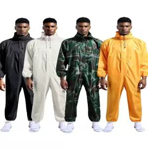 우비 점프수트 우의 캠핑 레인코트 점프슈트 전신 성인용