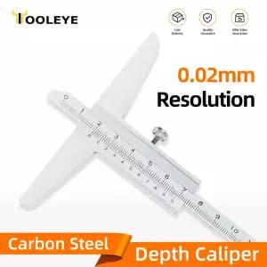 하이트게이지 깊이 게이지 버니어 캘리퍼스 금속 목공 캘리버 측정 스틸 150 200 300mm