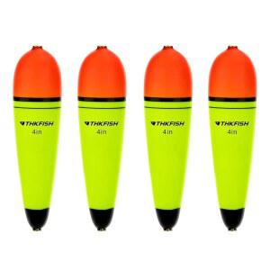 THKFISH 슬립 밥버스, 바다 낚시 메기 밥버스를 위한 EVA-슬라이더-밥버스 코르크 출시 민물고기 4PCS 4인치, 6인치, 7인치