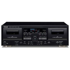 USB 피치 W-1200B 듀얼 노래방 마이크인 TEAC 있는 컨트롤 및 레코더가 리모컨이 카세트