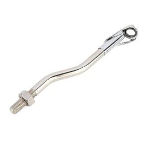 KTGCOZS 교체 부품 활 낚싯대 부착 낚시 릴 시트 봉 스테인레스 스틸을 촬영