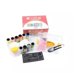 반짇고리 가위집 자카드 수납 옷수선용 미니반짇 보관 반짇고리 바느질함