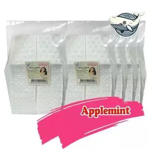 [골드스마일]부드러운 순면 화장솜 500매 애플민트 엠보싱