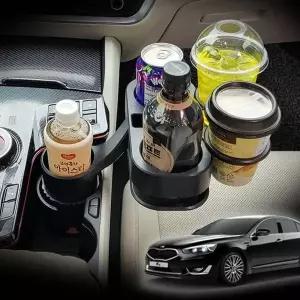 [셀러에이드]차량 컵홀더 정리함 차량용컵홀더 멀티