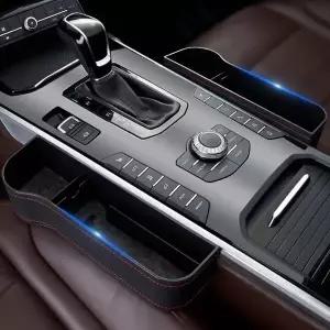 [셀러에이드]차량용 틈새 수납함 정리함 컵홀더 포켓