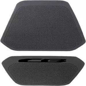 시온요모토 연료 탱크 패드 프로텍터 스티커 데칼 세트 CB650R 400 유니버설 미끄럼 방지 보호 키트 블랙