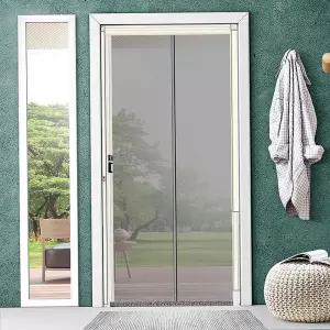 [원사안전] 설치 방충망 여름 현관방충문 방충문 모기장 현관 무턱  교체 (본품)