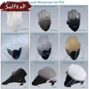 PCX윈드스크린 오토바이 PCX 앞유리 혼다 pcx 125 150 160 2010-2022 2015 2016 14 윈드 보드 디플렉터