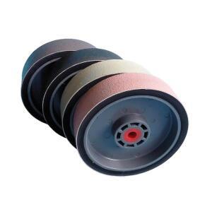 레진 본드 다이아몬드 그라인딩 휠, 세라믹 유리 원석 크리스탈용  샌딩 연마재, 평평한 모양의 직경 150mm