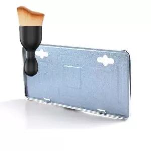 [셀러에이드]자동차 번호판 가드 틀 번호판 교체 브러쉬 세트A