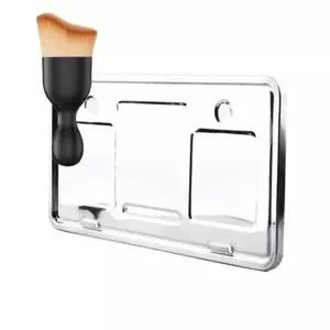 자동차 번호판 가드 플레이트 먼지 브러쉬 세트