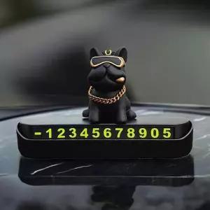 안심 팝업 강아지 주차 챠량 전화 번호 판 캐릭터주차번호판