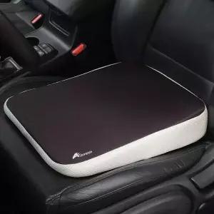 ACEPEED 차량용 키높이방석 높이조절 AP16 섬유 블랙 8cm