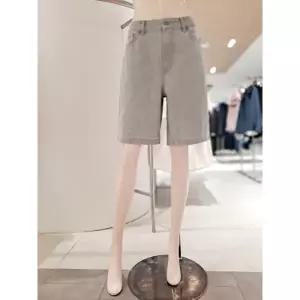 [롯데백화점]SOUP 4부 버뮤다 뒷밴딩 청 반바지 SC5DP35