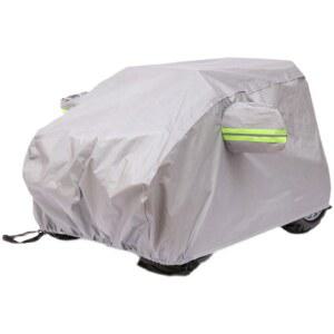 4륜 오토바이 커버 4발 버기카 바이크 레져용 농업 다목적 덮개 그레이/55 대형