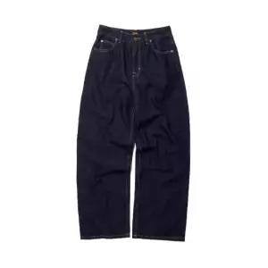 [매장정품] Lee 리바지 VQA LE2602IP76IR 우먼 린넨 릴랙스드핏 데님 팬츠 인디고 로우