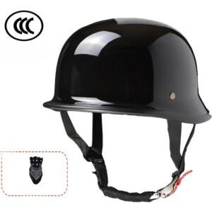 독일군모 독일군 헬멧 반모 두건증정 바이크 오토바이 레트로