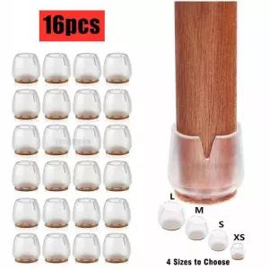 냉장고옮기기 가구 이동 실리콘 의자 다리 캡 발 패드 바닥 보호대 테이블 커버 미끄럼방지 의자용 고무 16