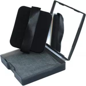 얼굴용 오일 블로팅 시트 거울 및 메이크업 퍼프가 포함된 지성 피부용 100Pcs 페이스 보관함이 거의 없는