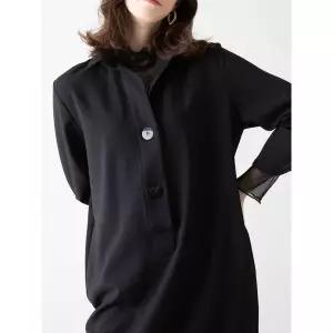 베이직 카라 포멀 원피스 715007