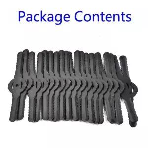 예초기날 부품 정원 20 개 커터 전기 무선 잔디 스트리머 기계 트리머 예비