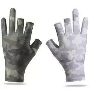 [JHN00544_53DF]여름 낚시장갑 밀리터리 피싱글러브 3컷 (32772068A)
