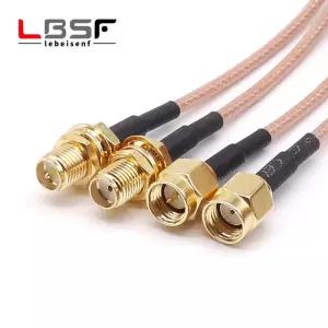 안테나 연장 케이블 SMA-JK 수-암 내부 나사 구멍-외부 바늘 RG316 어댑터