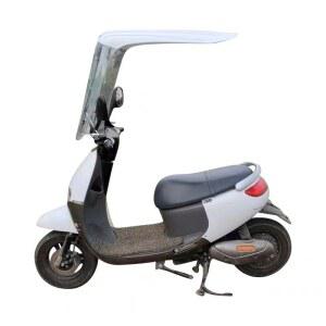 스쿠터 지붕 오토바이 가리개 커버 우산 방풍 화이트(백미러) 햇빛