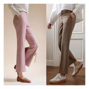 [저스트원] 더리얼 쫀쫀텐션 부츠컷슬랙스(숏/미디엄 2type)