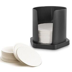 CAFEMASY AEROPRESS XL 에스프레소 메이커와 호환되는 필터 교체용 액세서리 원형 일회용 필터가 종이 200