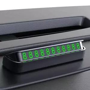 숨김가능넘버판 사생활보호 자동차 전화번호판