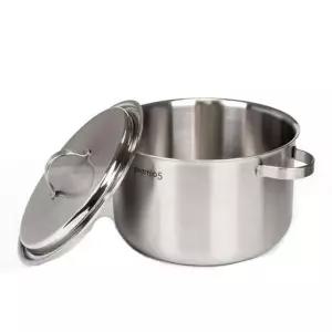 키친아트 곰솥 냄비 인덕션 스텐 냄비 바닥5중 28CM