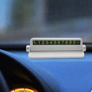 번호판 접이식 차량용알림판 주차번호판 주차