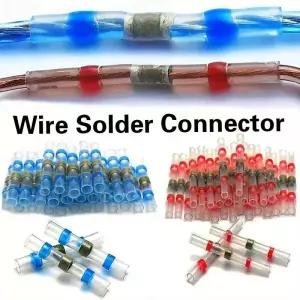 단자대 방수 솔더 도장 열 커넥터 수축 버트 러그 전선 차량용 절연 100개