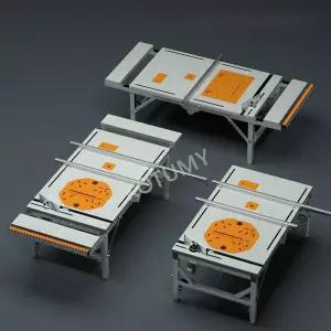 테이블쏘 접이식 리프팅 작업 톱 목공 작업대 전기 테이블 거꾸로 슬라이딩