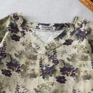 원피스 하프 빈티지 하계 여자원피스 끈 플라워 프린트 빅사이즈 원템2